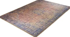 Vloerkleed Novum Roest-Blauw