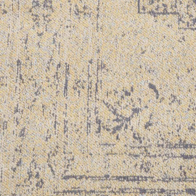 Vloerkleed Tabriz Geel-Grijs