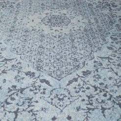 Vloerkleed Tabriz Lichtblauw