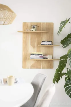 Wanddecoratie Seco - Bruin - 240114