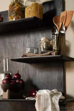 Wanddecoratie Seco - Zwart - 240115