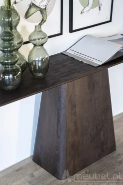 Wandtafel Aron - Bruin - 95767